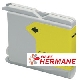 cartouche d'encre compatible Brother LC1000 Jaune