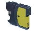 Cartouche d'encre compatible Brother LC1100 LC980 Jaune