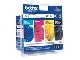 Pack de 4 Cartouches encre Brother LC1100 Noire et Couleur