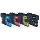 Pack de 4 Cartouches encre Brother  LC985 noire et couleur