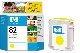 Cartouche encre HP C4913A N�82  jaune