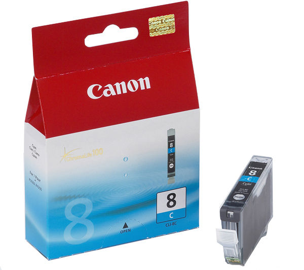 Cartouche encre Canon CLI 8C Cyan 