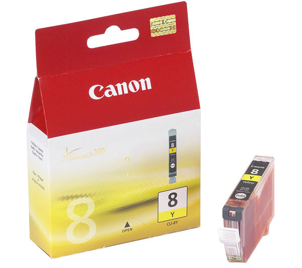 cartouche encre Canon CLI 8Y Jaune 