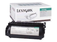 Cartouche Laser Lexmark Noire 12A7460 pour T630 X630 