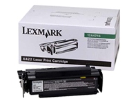 Cartouche laser Lexmark Noire 12A4715 pour X422
