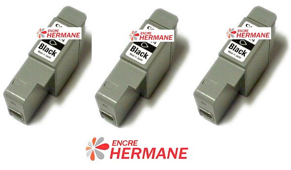 Lot de 3 cartouches compatible Canon BCI 21 Noire