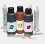 Kit de recharge encre couleur CB304AE N°110 Couleur