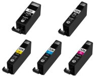 Pack de 5 cartouches compatible CANON PGI-525PgBK et CLI526