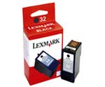 Cartouche encre Lexmark N°32 18CX032E  Noire