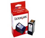 Cartouche encre Lexmark N°33 Couleur 18CX033E 