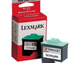 Cartouche encre Lexmark 10NX227E N°27 Couleur