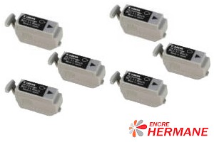 Lot de 6 cartouches compatible BCI 11 Noire