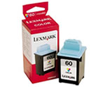 Cartouche encre Lexmark 17G0060 N°60 Couleur