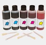 Kit de Recharge encre couleur Photo T008 et T009