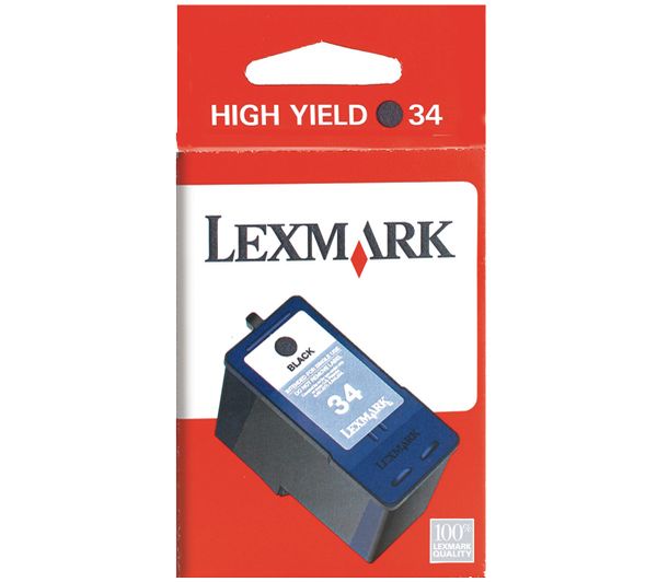 Cartouche encre Lexmark N°34 Noire -18C0034E