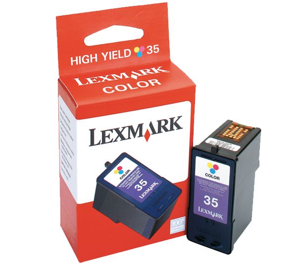 Cartouche encre Lexmark N°35 Couleur - 18C0035E