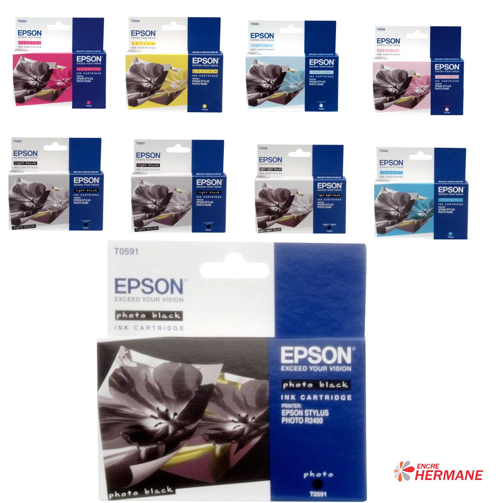 Pack impression cartouche encre Epson R2400