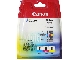 Lot de 3 cartouches Canon CLI 8 couleur 