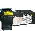 Cartouche Laser Couleur Jaune Lexmark 0C540H2YG Haute Capacité