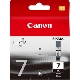 Cartouche encre canon PGI-7BK Noire