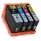 Pack 4 Cartouches compatible lexmark noire et couleur 150XL