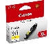 Cartouche encre Canon CLI-551Y XL jaune