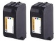 Lot de 2 cartouches encre compatible HP C6625AE N°17 Couleur