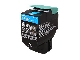 Cartouche de toner Cyan Lexmark 802C