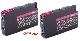 lot de 2 Cartouches encre compatible  lexmark magenta  210XL